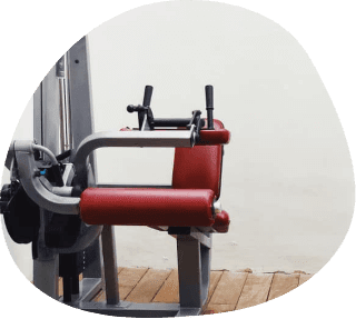 Tulum Strength Club gym leg machine